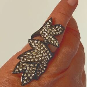 Vintage Huge Jeweled Stunning 💖 Ring, 7